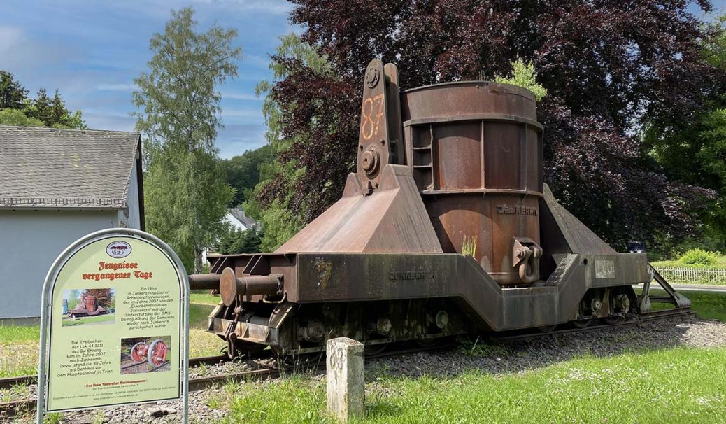 eigenmuseum Jünkerath stoomlocomotief trein