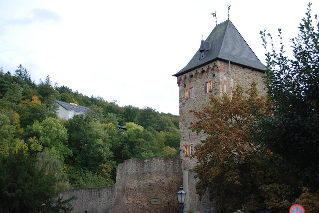 bad münstereifel toren stadsmuur eifel duitsland oudheid